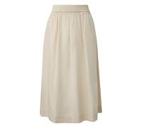 Jupe Ã©vasÃ©e en popeline coupe ample femme s.Oliver Beige 46
