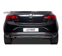 Jupe arrière 'Diffuseur' compatible avec Opel Astra J 5-portes 2009-2015 excl. Sportstourer (PUR), grise