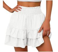 Jupe Basique pour Femmes et Filles Jupe Mini Jupe Patineuse avec Pantalon Jupe de Tennis Polyvalente Jupe Short Femme Ete Sexy Chic Faux Deux Couches Short Femme Sport Short Femme Grande Taille