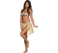 Jupe-baston hawaïenne pour femme nature