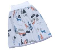 Jupe-couche Pliable pour Bébé en Coton, Tpu et Polyester | Motifs Cartoon, Lavable, Coupe Haute sans Serrer le Ventre, Aide à Limiter L’irritation
