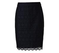Jupe courte en dentelle femme COMMA Bleu 32