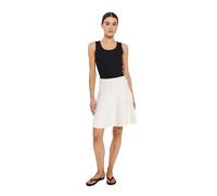 Jupe courte en maille femme Norr Als Blanc 42