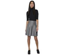 Jupe courte en maille femme Norr Als Gris 42