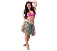jupe courte hawaï colorée - boland 52403 Multicolore G