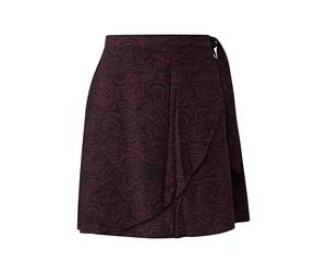 Jupe courte portefeuille Ã©vasÃ©e imprimÃ©e femme QS Rouge 42