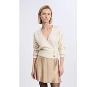 Jupe courte satinée - A Babelo - M - Or - Femme - Etam