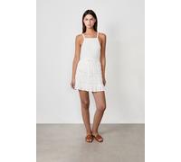 Jupe courte texturée - Tasha Brod - M - Blanc - Femme - Etam