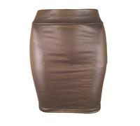 Jupe Crayon Femme Sexy- Jupe Boheme Similicuir Mat Moulant Slim DéContracté Classiques Chic Et éLéGants Belle Skirt Comfortable De Tous Les Jours pour Club SoiréE Cocktail Party