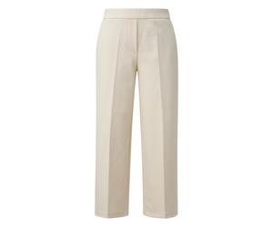 Jupe-culotte structurée avec taille élastique femme s.Oliver Beige 44