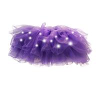 Jupe Danse Classique Fille Jupe Enfants Fille Princess Enfants Danse Et Ballet Tutu Lumineuse à LED pour Costume Cosplay Élégant de Style Cour avec Éclairage Intégré pour une Présence Scénique Magique