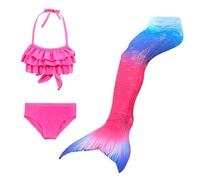 Jupe De Bain Maillot Fille 4 Ans Maillot De Bain Shorty Bébé Ensembles De Tankini Fille Une Pièce Maillot de Bain en Tissu Souple à Séchage Rapide