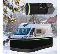 Jupe de Caravane Jupes de Caravane pour Temps Froid, Jupes de Camping Isolées pour l'hiver, Panneaux de Jupes Extérieurs pour Mobil-Homes(L 14m/45.9ft)