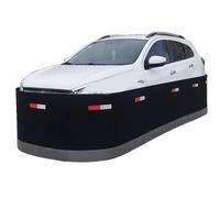 Jupe De Caravane Robuste Avec Verrou for Une Protection Optimale Contre Le Vent Et Un Rangement Facile Montage Facile Bandes Réfléchissantes Et Système De Verrouillage(1250cm)