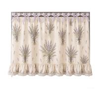 Jupe de Cuisinière Polyester 77x55cm Motif Floral(F)