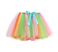 Jupe de danse pour fille - Tulle - Tutu - Princesse - Pour bébé - Paillettes - Ballet - 2-8 ans, Rose, 2-4 ans