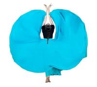 Jupe de flamenco for femme, jupe trapèze circulaire à 720 degrés, costume de danse espagnole, jupe fluide à volants superposés for adultes, for spectacles, fête d'Halloween, tenue sur le thème du cray