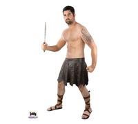 Jupe de Gladiateur Romain - PTIT CLOWN - Effet cuir avec clous - Taille Unique