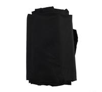 Jupe de pluie de randonnée réglable coupe-vent d'extérieur (noir)