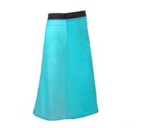Jupe de pluie imperméable avec caractéristiques coupe-vent, ultra légère et facile à ranger dans un sac compact, taille réglable pour un port confortable en plein air (bleu)