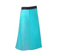 Jupe de pluie ultralégère en nylon 150D, doublure imperméable pour cyclisme, équitation, camping, randonnée, jupe de pluie pliable avec pochette de rangement (bleu)