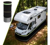 Jupe De Protection pour, Accessoire De Remorque Isolé Et Durable, Jupe De Camping-Car Facile À Installer, Idéale pour Le Camping par Temps Froid(14m/45.9ft)