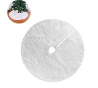 Jupe de sapin de Noël à double épaisseur, réutilisable pour des fêtes inoubliables, protège votre tapis et ajoute une touche festive à votre