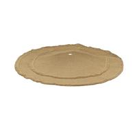 Jupe de sapin de Noël classique en toile de jute 61 cm, 91,4 cm, 122 cm, sangles réglables, décorations de vacances texturées, faciles à installer