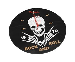 Jupe de Sapin de Noël de 91 cm, Motif Rock'n'Roll, idéale pour décorer Une Maison de Campagne, Une fête ou Un Festival.