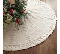 Jupe De Sapin De Noël Décoration Cache Pied De Noel Couvre-Pieds Tapis De Neige Couverture Christmas Tree Decoration Skirt Boules Deco Interieur Maison Décorations Intérieur Déco l'art De Tissage