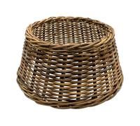 Jupe de Sapin de Noël en Osier 60 cm - Naturel Clair - Couverture pour Support et Sapin