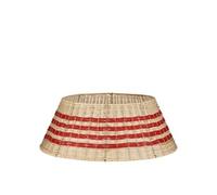 Jupe de sapin de Noël Mica Decorations Beige Plastique H25xl60xL60cm