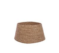 Jupe de sapin de Noël Mica Decorations Brun Algue H26xl50xL50cm