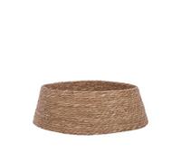 Jupe de sapin de Noël Mica Decorations Brun Algue H28xl75xL75cm