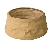Jupe de sapin de Noël pop-up en toile de jute - Housse de support pour sapin de Noël