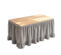 Jupe De Table Pour Bureau D'Enseignant 1,83 m Vichy Mise En Place Rapide