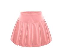 Jupe de tennis 2026 trapèze plissée avec poche courte, rose, 11-12 ans