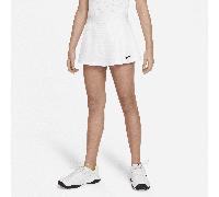 Jupe de tennis NikeCourt Dri-FIT Victory pour Fille plus âgée Blanc/Noir S
