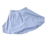 Jupe De Tennis Pour Femme Jupe courte de sport 2 pièces; jupe de course pseudo-deux pièces for femme; tenue de badminton d'été; jupe de tennis respirante à séchage rapide Pour Golf Yoga(Blue,M)