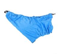 Jupe de terrasse imperméable avec taille réglable (67-117 cm), sangle élastique à dégagement rapide et coutures thermocollées, compatible avec la plupart des kayaks, canoës (bleu)