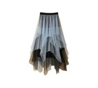 Jupe décontractée pour femme en forme de trapèze comme jupe midi pour le printemps - Coupe confortable, polyvalente, aérée, féminine et élégante