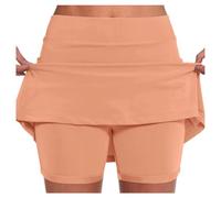 Jupe décontractée pour femme, poches pratiques, style confortable et polyvalent pour les sorties décontractées, les w nds, les vacances et les fêtes, option de tenue facile pour les routines