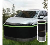 Jupe D'hiver Jupe De Soubassement Épaisse en Feutre Antis-morsure Avec Maille en Acier Inoxydable Avec Verrouillage De Sécurité Du Moyeu Et Bandes Réfléchissantes(1300cm)