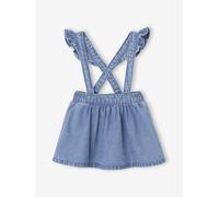 Jupe en denim à bretelles stone 6M(67CM)