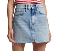 Mini jupe femme Superdry vintage Bleu 24