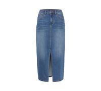 Kaffe - Jupe en Denim avec Poches et Fente - Femme - Jupes - Bleu - Taille: 36 FR