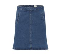 Jupe en jean femme KAFFE Curve KCLeni Bleu 52