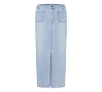 Kaffe - Jupe en Denim Bleu Clair Lavé - Femme - Jupes - Bleu - Taille: 44 FR