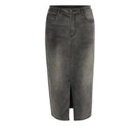 Jupe en jean femme KAFFE Sinem Gris 40