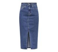 Only Femme Onlsiri Front Slit Skirt DNM Gua Noos Jupe en Jean, Denim Bleu Médium, M EU